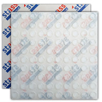 Clear Rubber Feet, Self Adhesive, Round
